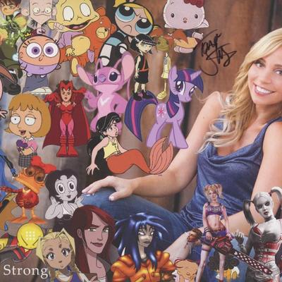 Tara Strong signed photo 