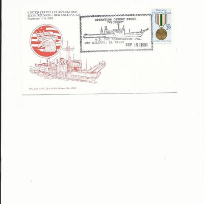 Operation Desert Storm - United States LST Association - First Day Cover - 1991
