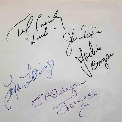 Addams Family signature slip