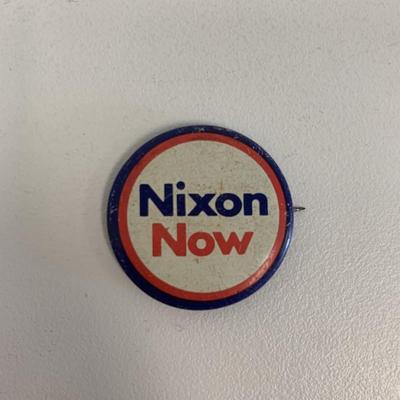 Nixon Now pin