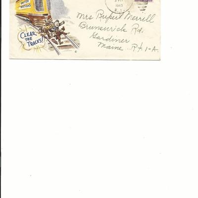 Kingston, R.I. - First Day Cover - 1943