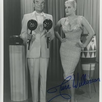 June Wilkinson signed photo