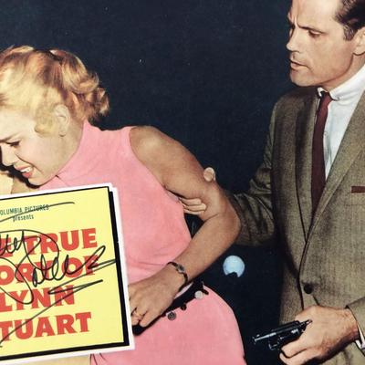 The True Story of Lynn Stuart signed lobby card