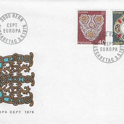 Swiss - First Day Cover - 1976