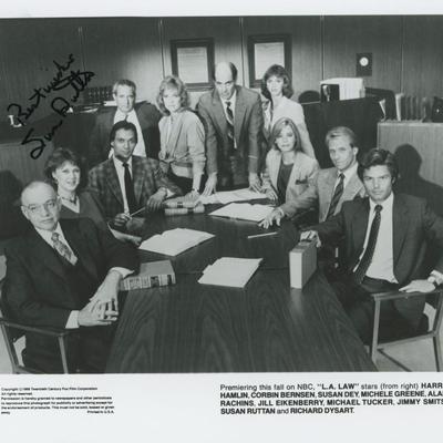 L.A. Law signed photo