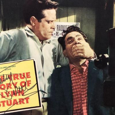 The True Story of Lynn Stuart signed lobby card