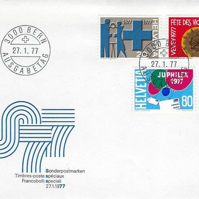 Swiss - First Day Cover - 1977