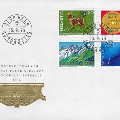 Swiss - First Day Cover - 1976