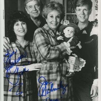The Waltons cast signed photo 