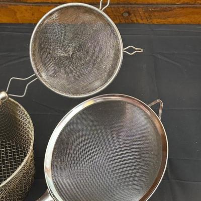 Vintage Baking Supplies Including Cookie Cutters, Flour Sifters and More!