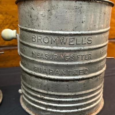 Vintage Baking Supplies Including Cookie Cutters, Flour Sifters and More!