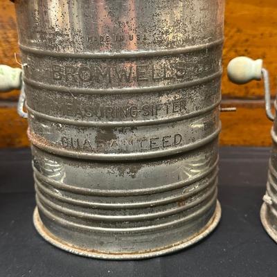 Vintage Baking Supplies Including Cookie Cutters, Flour Sifters and More!