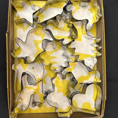 Vintage Baking Supplies Including Cookie Cutters, Flour Sifters and More!