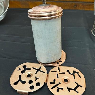 Vintage Baking Supplies Including Cookie Cutters, Flour Sifters and More!