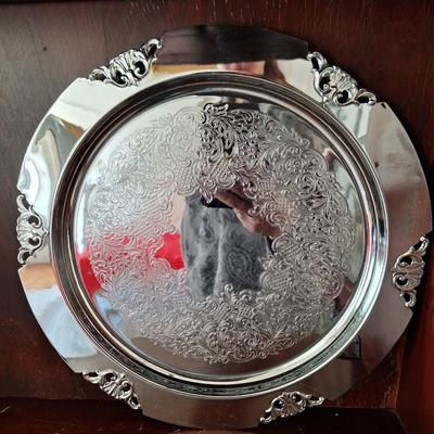 Silverplated Plate