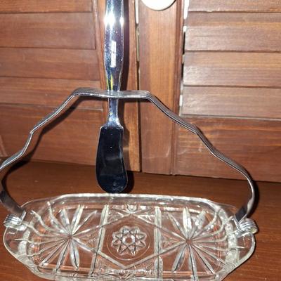 butter Dish w/ knife