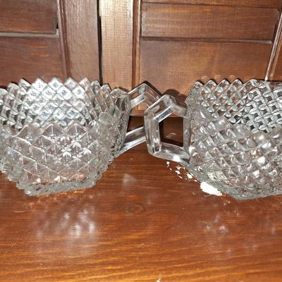 Fostoria Sugar & Creamer