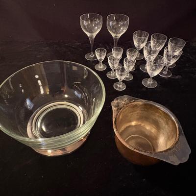Rosenthal Stemware, Copper Sterling and More (D-ES)