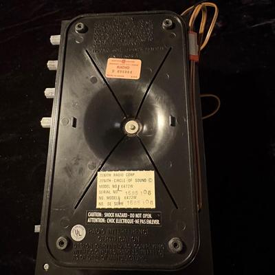 Zenith, Hitachi Clock & AM/FM Radios (D-ES)