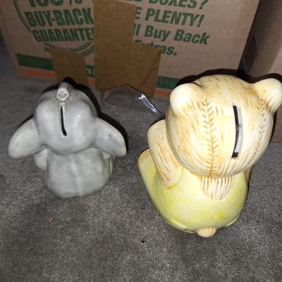 2 Piggy Banks