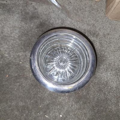 4 Sterling Ashtrays