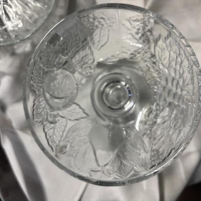 Antique marked Crystal candy dish