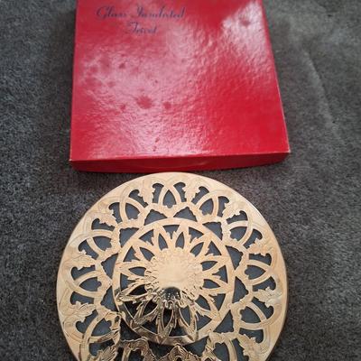 2 Glass Tempered Trivets
