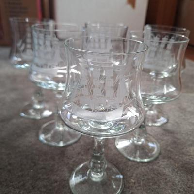 6Sailboat Glasses