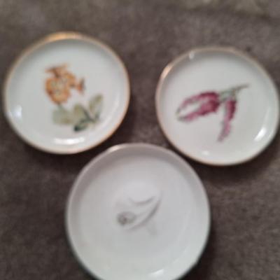 3 Porcelain Lemon Dishes