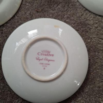 3 Porcelain Lemon Dishes
