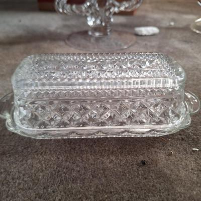 Butter Dish w/ knife