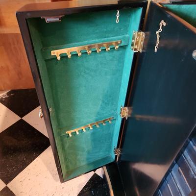 Ornate Mirror Top Jewelry Chest Dresser 19x12x33
