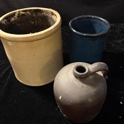 Rustic Ceramic Crocks (K-ES)