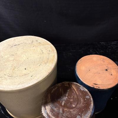 Rustic Ceramic Crocks (K-ES)