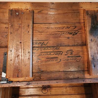 Solid Wood Chest Trunk 31x17x18