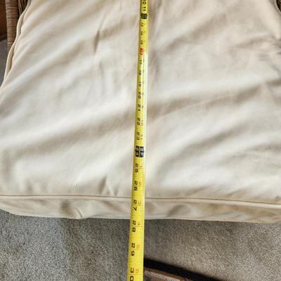 Wicker Rattan Chair with cushion