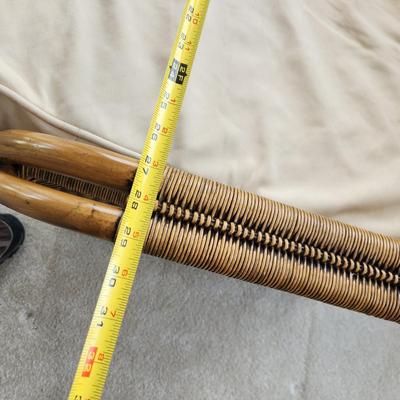 Wicker Rattan Chair with cushion