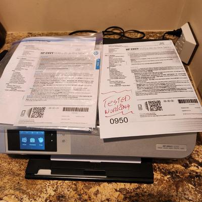 HP Envy 5530 Printer Scan Copy Photo Web Tested