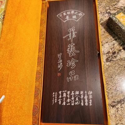 3 Vintage Chinese Calligraphy Sets