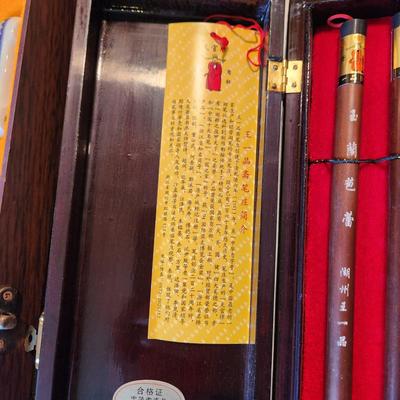 3 Vintage Chinese Calligraphy Sets