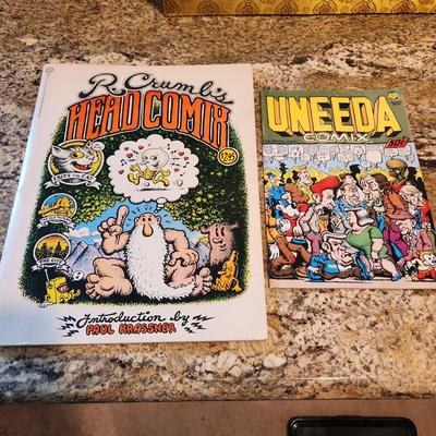 R. Crumb's Head Comix Uneeda Comix Comic Books
