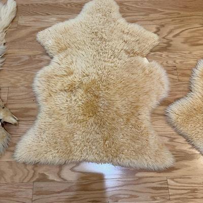 920 Set of Three Sheep Pelts