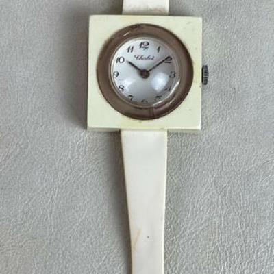 mod vintage CHALET SWISS FASHION WATCH mechanical analog 