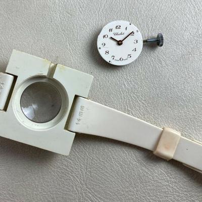 mod vintage CHALET SWISS FASHION WATCH mechanical analog 
