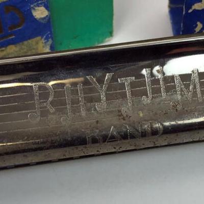 vintage RHYTHM BAND HARMONICA KEY OF G