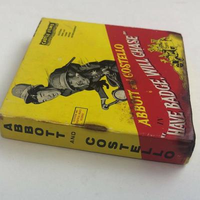 vintage CASTLE FILMS No 850 ABBOTT & COSTELLO HAVE BADGE WILL CHASE Super 8