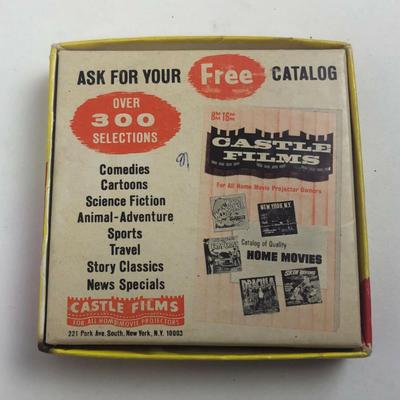 vintage CASTLE FILMS No 850 ABBOTT & COSTELLO HAVE BADGE WILL CHASE Super 8
