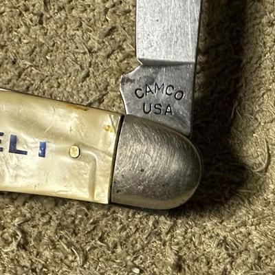 CAMCO USA 2 BLADE FOLDING POCKET KNIFE CAMILLUS