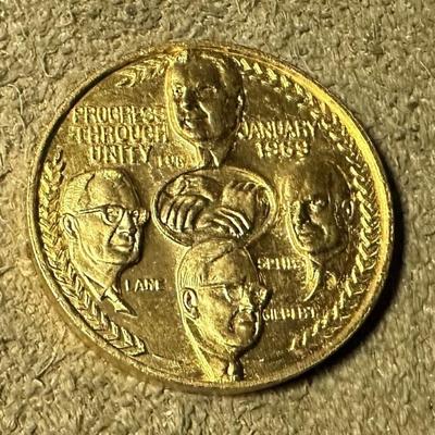 United Transportation Union UTU Commemorative Medal 1969