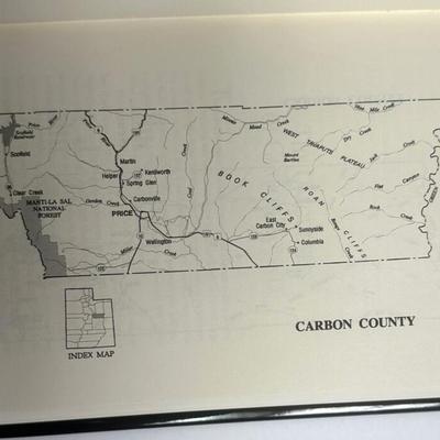 A HISTORY OF CARBON COUNTY UTAH by RONALD G. WATT hardcover 1997